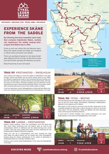 Information sheet - Cykelleden Sk&aring;ne