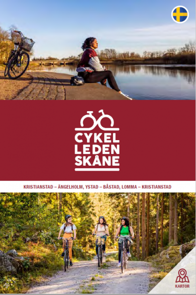 Cykelleden Sk&aring;ne Map Brochure - Cycle Route