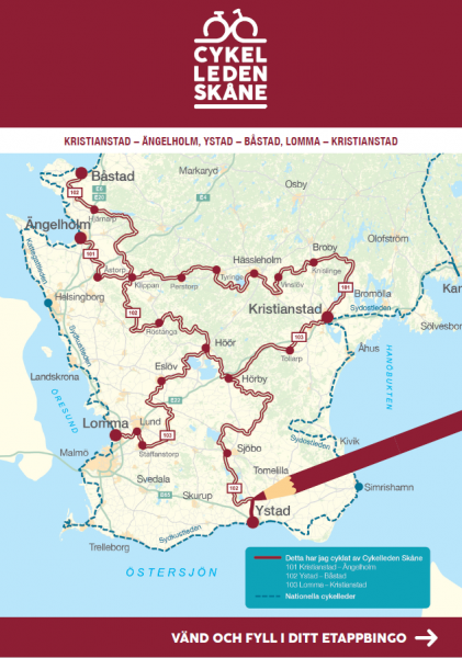 Stage Bingo - Cykelleden Sk&aring;ne