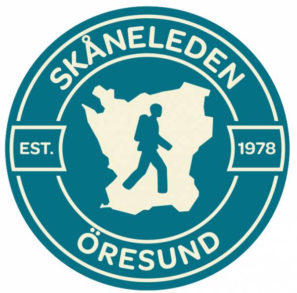 Round patch, green, Sk&aring;neleden &Ouml;resund